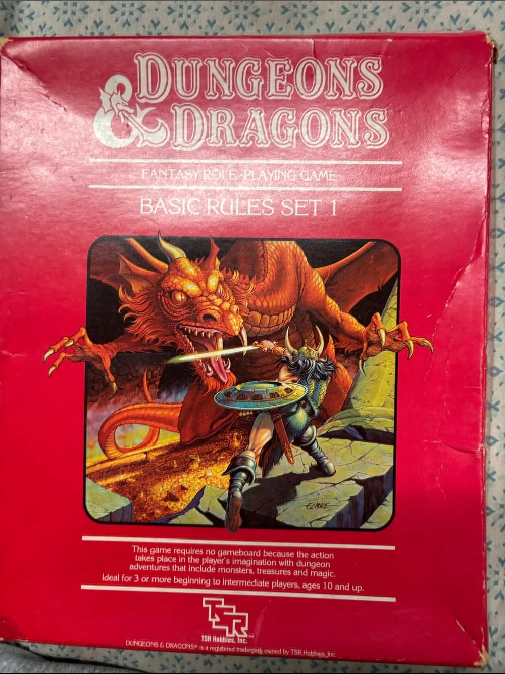 Dungeons & Dragons Basic Rules Set 1 - Red Box 1983